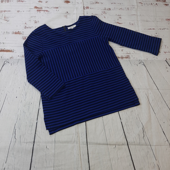 Madewell career style striped top - Picture 3 of 8